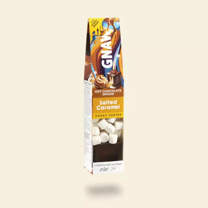 Salted Caramel Gooey Hot Chocolate Spoon