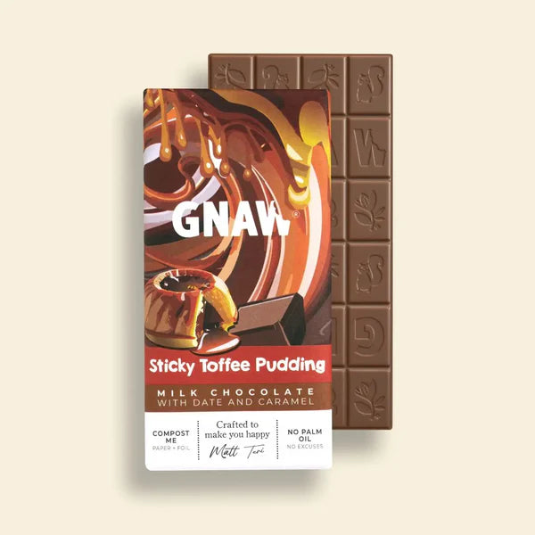 Sticky Toffee Pudding Milk Chocolate Bar