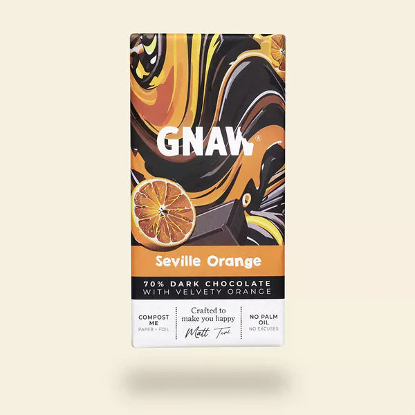 Seville Orange 70% Dark Chocolate Bar