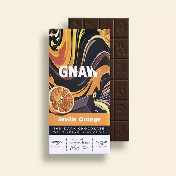 Seville Orange 70% Dark Chocolate Bar