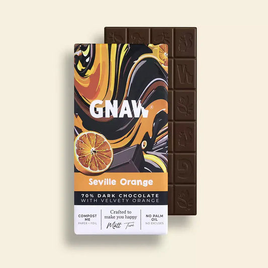 Seville Orange 70% Dark Chocolate Bar