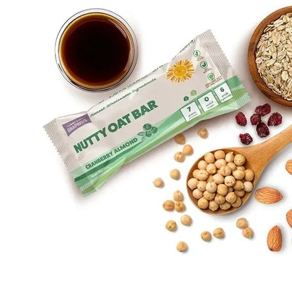 ENERGY BARS - Nutty Oat Bar - Cranberry Almond