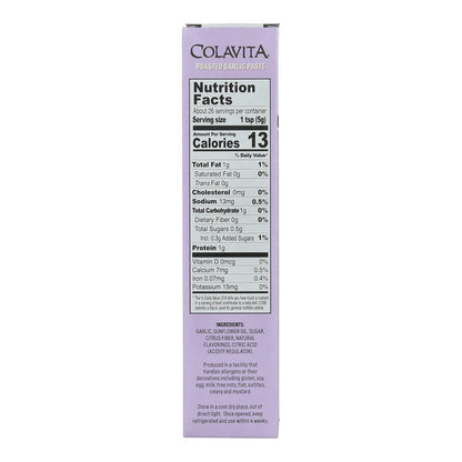 Colavita Roasted Garlic Paste - Tube, 4.5 Ounce