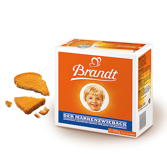 Brandt Markenzwieback 225g