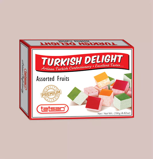Turkish Delight with Fruits Flavored 250 g