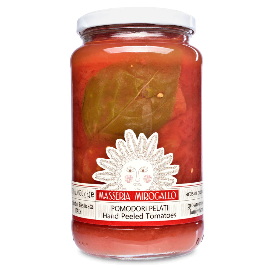 Masseria Mirogallo Whole Hand-Peeled Tomatoes