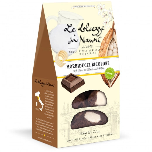 Soft Biscotti with Cocoa and Milk