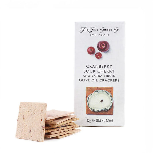 Cranberry, Sour Cherry & Extra Virgin Olive Oil Crackers