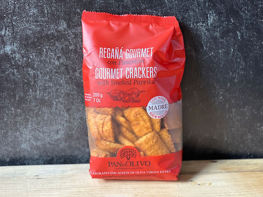 Pan de Olivo Smoked Paprika Crackers - 200g