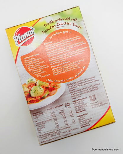 Pfanni Teig für Kartoffel Knödel - Dough for Potato Dumplings Half & Half (318g)
