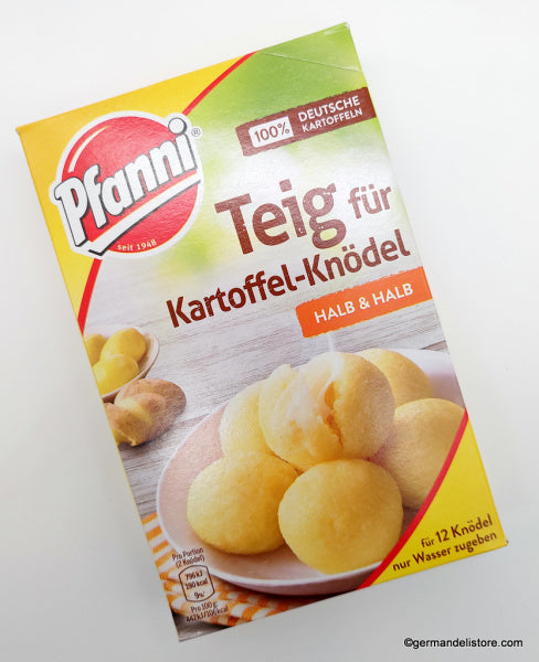 Pfanni Teig für Kartoffel Knödel - Dough for Potato Dumplings Half & Half (318g)