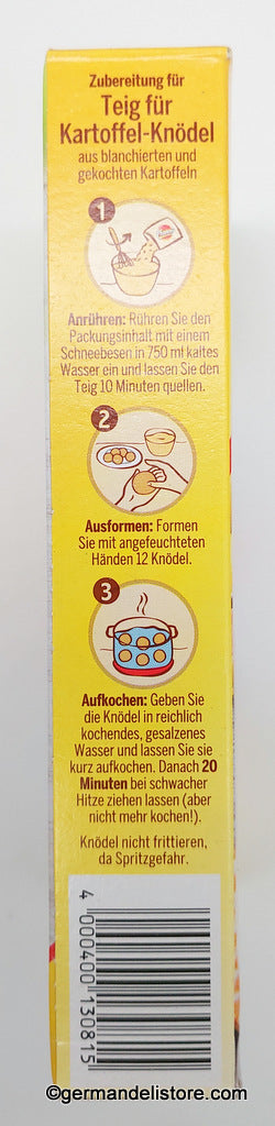 Pfanni Teig für Kartoffel Knödel - Dough for Potato Dumplings Half & Half (318g)
