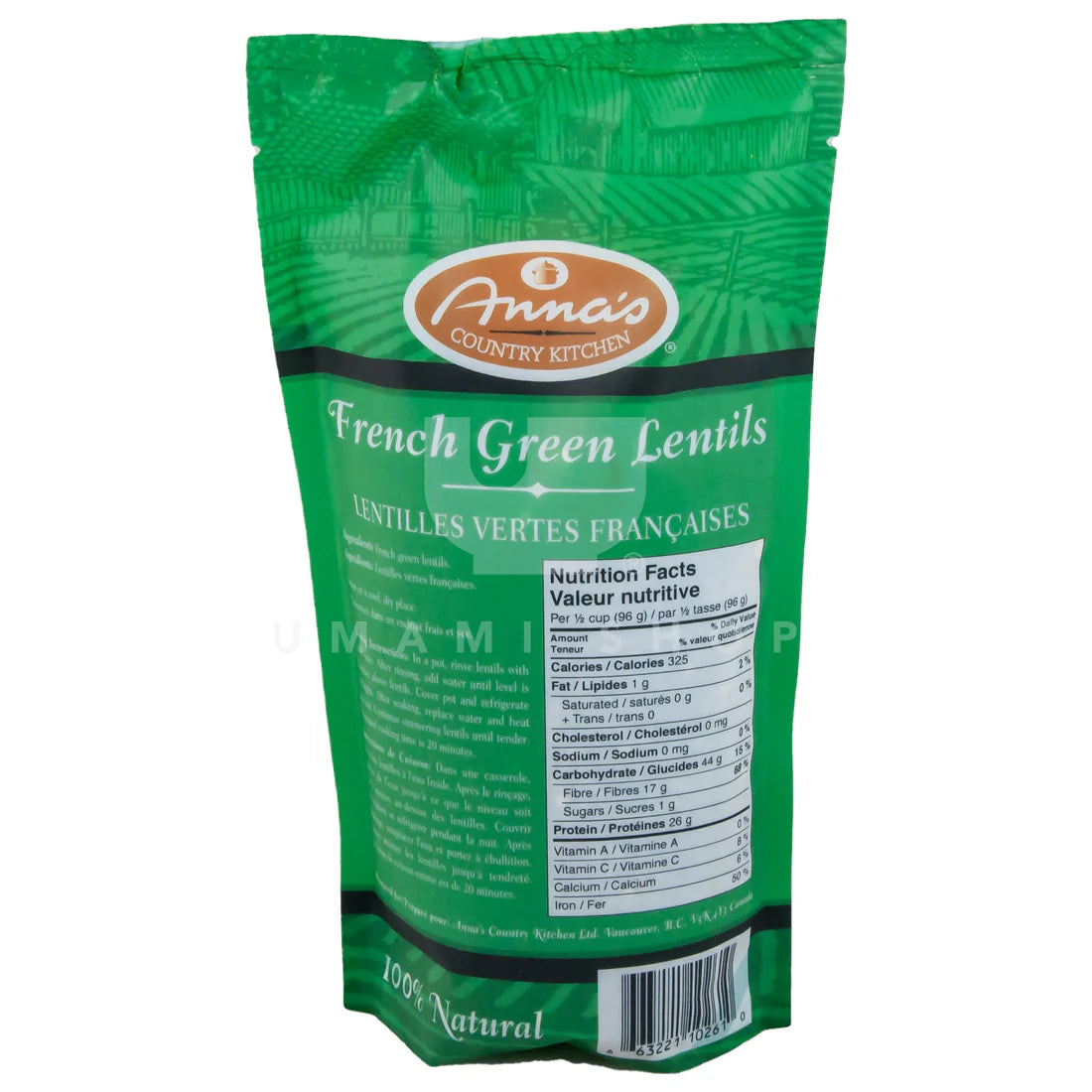 French Green Lentils "De Puy"