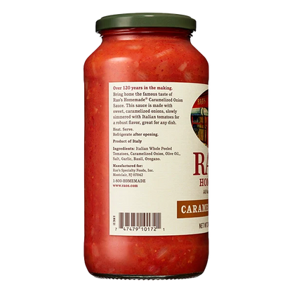 Rao's Specialty Foods  Rao's Homemade Caramelized Onion Sauce