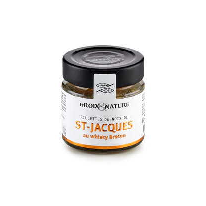 Scallop Rillettes with Breton Whisky
