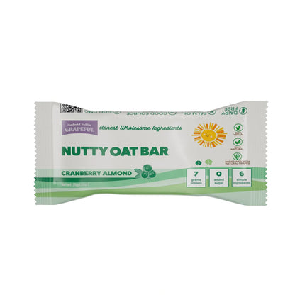 ENERGY BARS - Nutty Oat Bar - Cranberry Almond