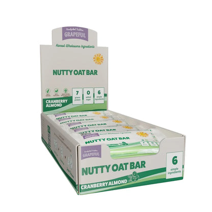 ENERGY BARS - Nutty Oat Bar - Cranberry Almond