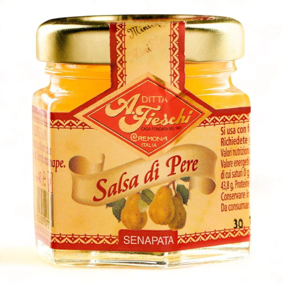 DITTA A. FIESCHI  SENAPATA SAUCE WITH PEARS