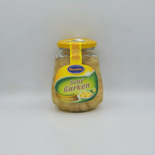 Nowka Senf Gurken, 530g