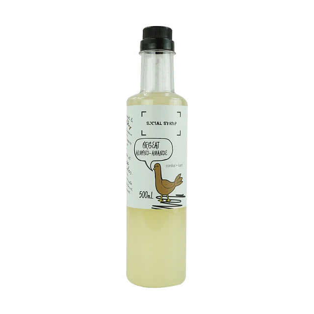 Social Syryp Orgeat Cordial Syrup