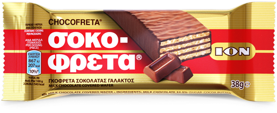 ION Chocofreta Milk Chocolate