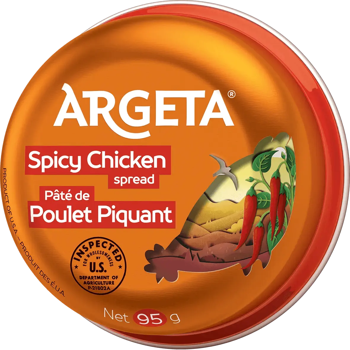 Spicy chicken spread