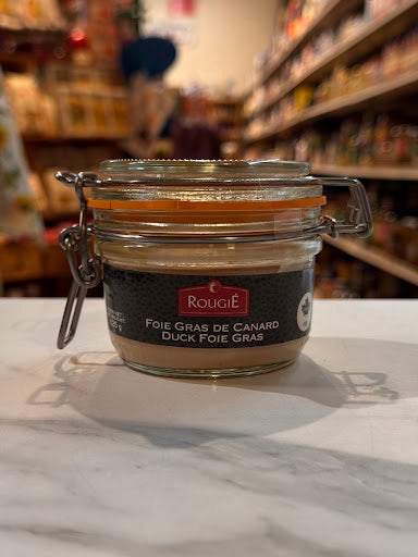Rougié Duck Foie Gras (Foie Gras de Canard) – 125g Jar
