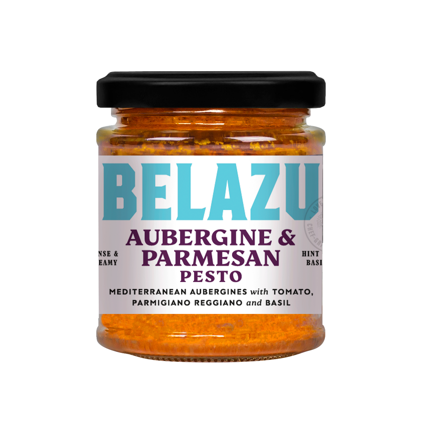 AUBERGINE AND PARMESAN PESTO