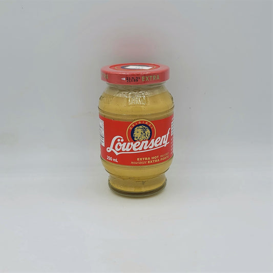 Lowensenf – Extra Hot Mustard, 250ml