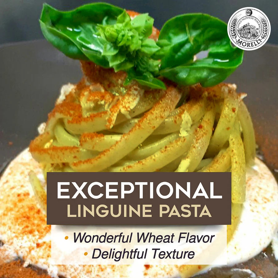 Aglio e Basilico Garlic and Basil Linguine, 8.8oz (250g)